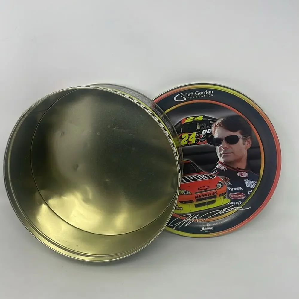 Collectible Jeff Gordon Foundation Schwan's Limited Edition 2009 Ice Cream Tin